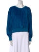 Suzie Kondi Scoop Neck Long Sleeve Sweatshirt