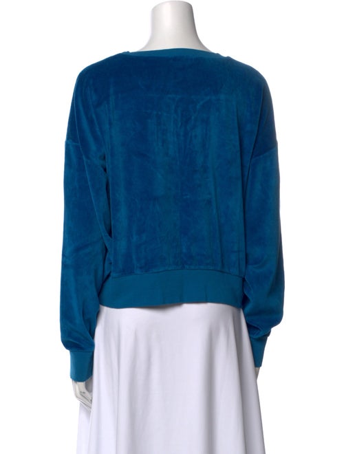 Suzie Kondi Scoop Neck Long Sleeve Sweatshirt