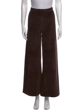 Suzie Kondi Velvet Wide Leg Pants