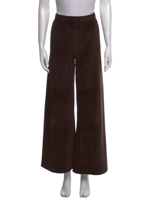 Suzie Kondi Velvet Wide Leg Pants