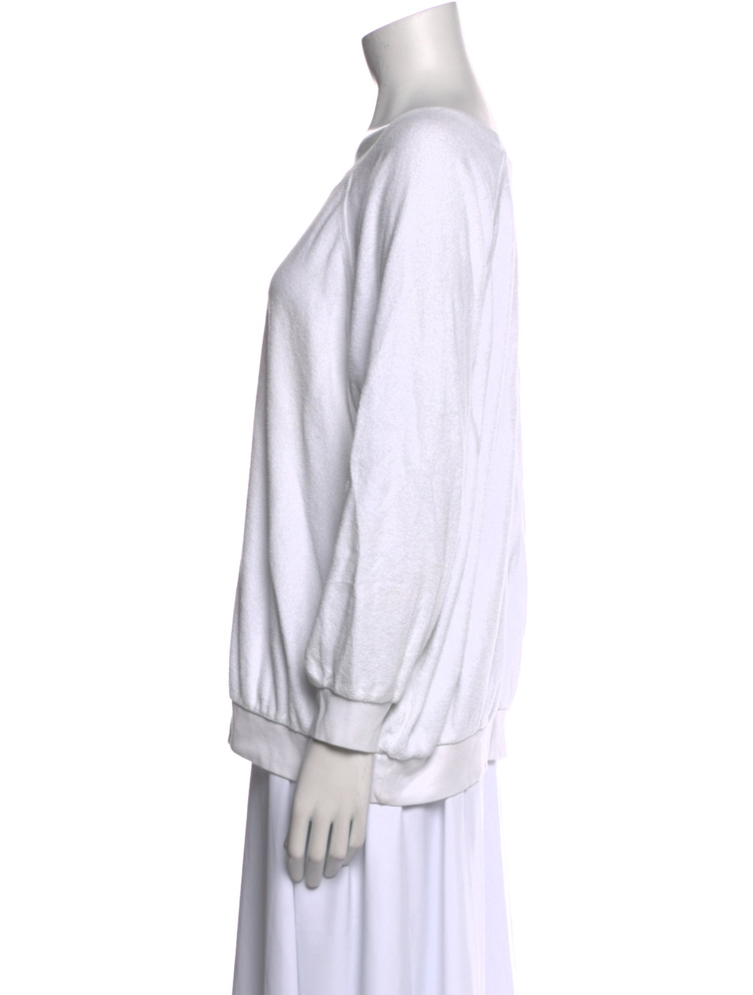 Suzie Kondi Scoop Neck Long Sleeve Sweatshirt