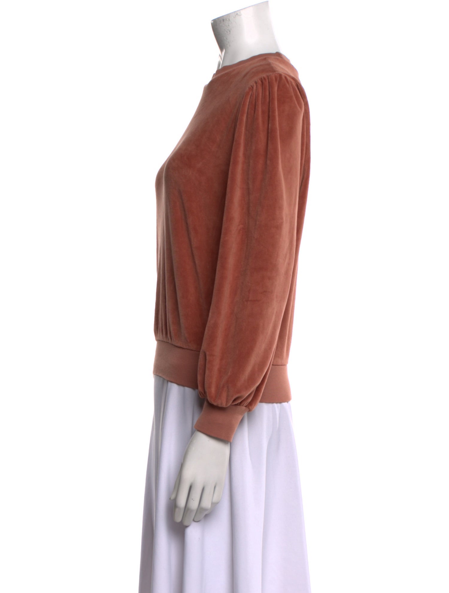 Suzie Kondi Scoop Neck Long Sleeve Sweatshirt