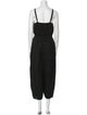 Suzie Kondi Linen Square Neckline Jumpsuit