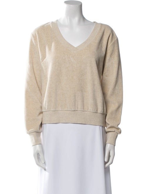Suzie Kondi V-Neck Long Sleeve Sweatshirt
