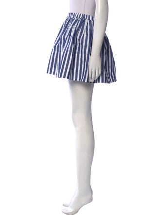 Suzie Kondi Striped Mini Skirt
