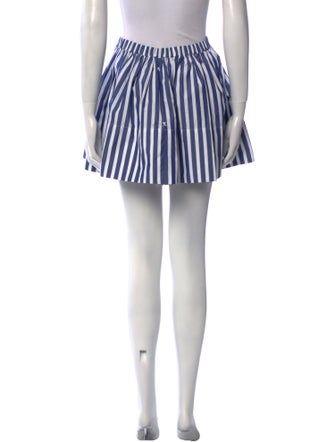 Suzie Kondi Striped Mini Skirt