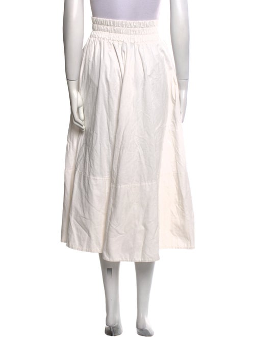 Suzie Kondi Pleated Accents Midi Length Skirt