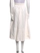 Suzie Kondi Pleated Accents Midi Length Skirt