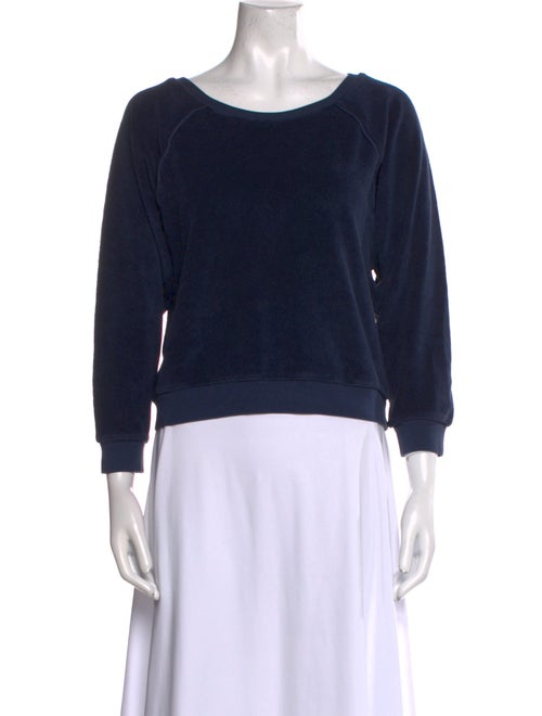 Suzie Kondi Scoop Neck Long Sleeve Sweatshirt