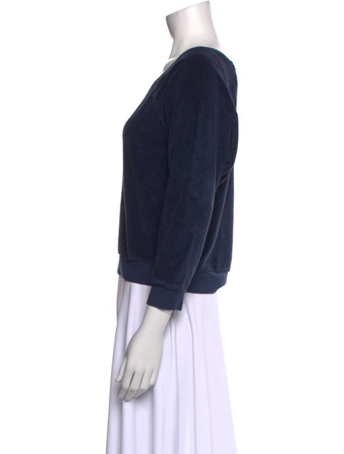 Suzie Kondi Scoop Neck Long Sleeve Sweatshirt