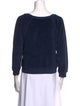 Suzie Kondi Scoop Neck Long Sleeve Sweatshirt