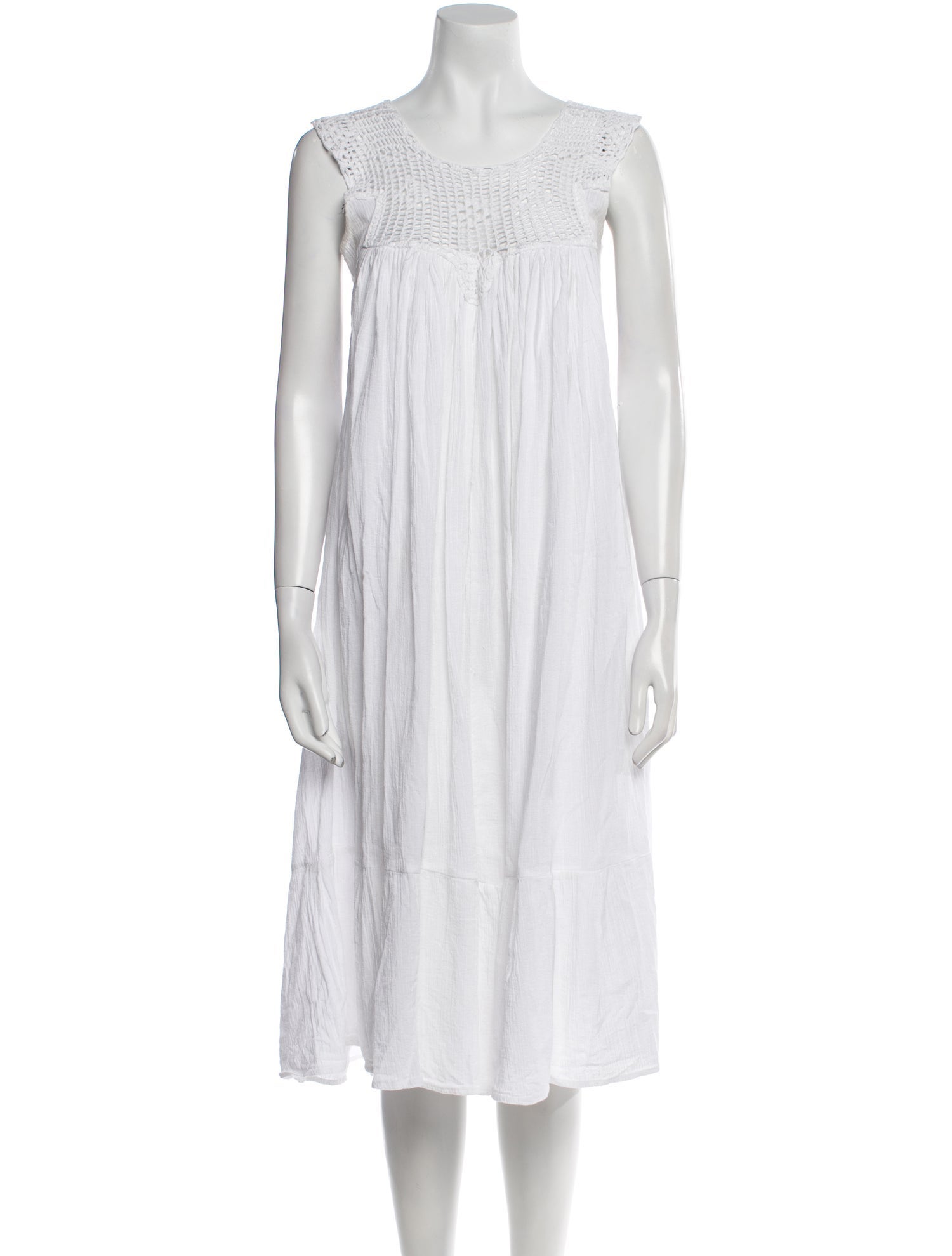 Suzie Kondi Scoop Neck Midi Length Dress