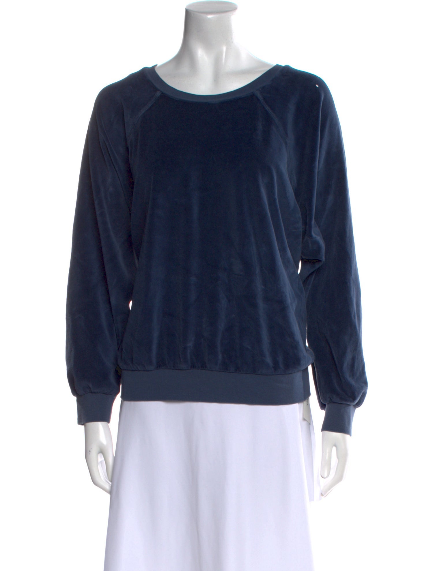 Suzie Kondi Scoop Neck Long Sleeve Sweatshirt