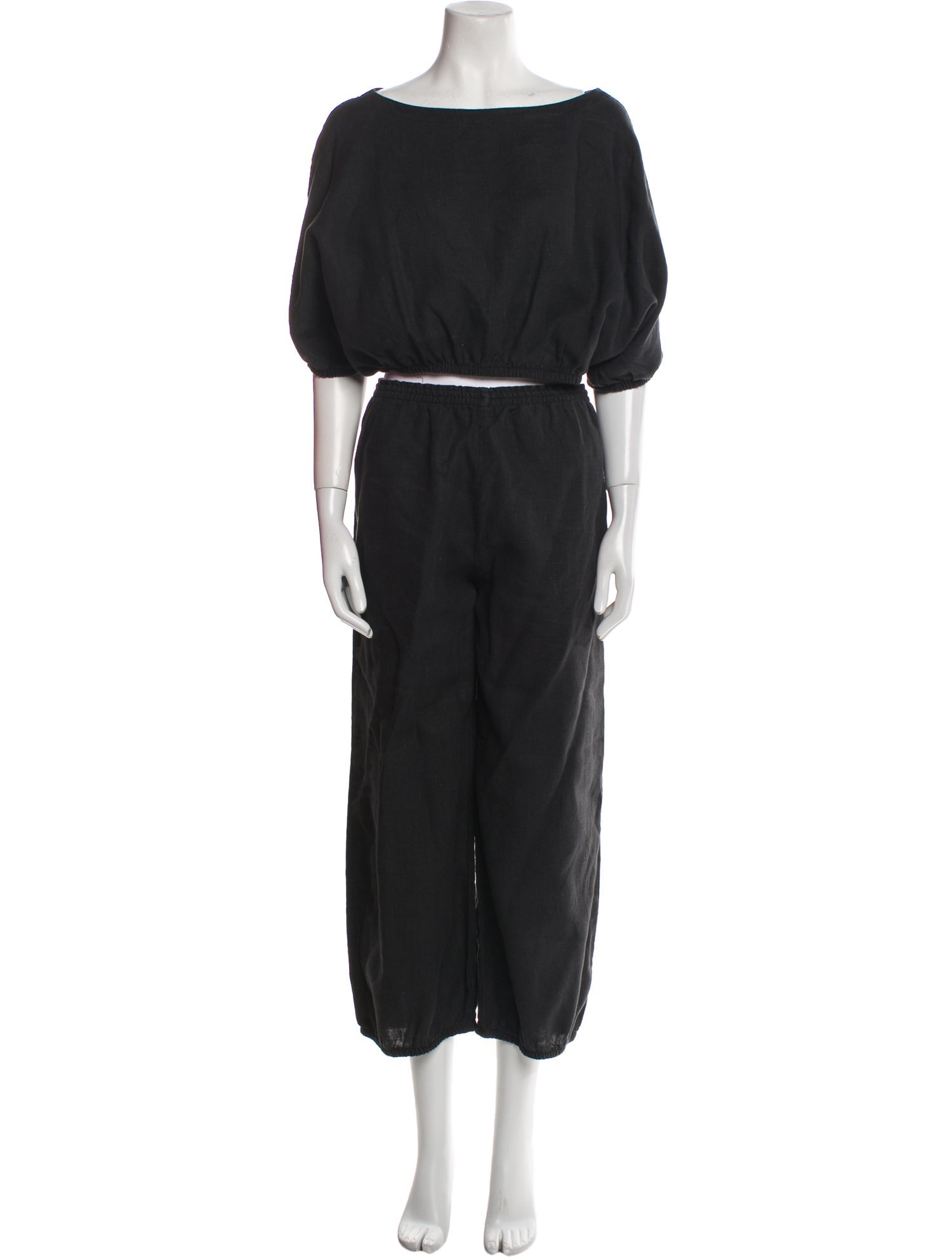 Suzie Kondi Linen Bateau Neckline Tunic