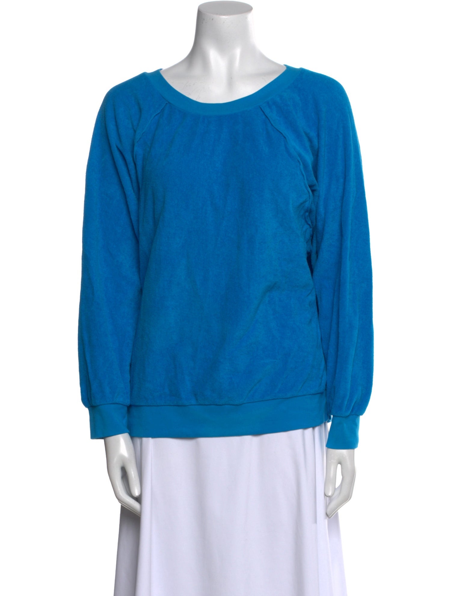 Suzie Kondi Scoop Neck Long Sleeve Sweatshirt