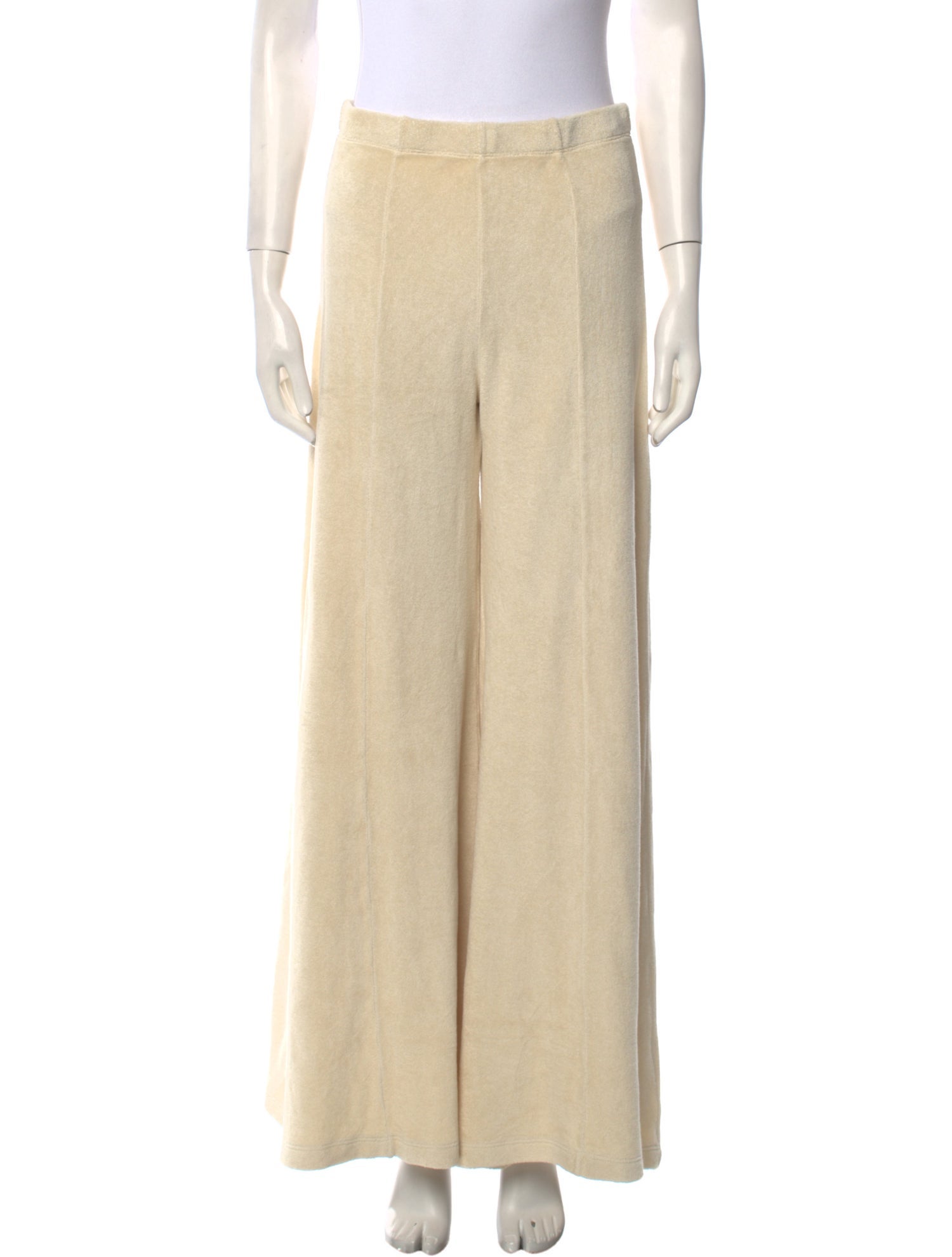 Suzie Kondi Terry Cloth Wide Leg Pants