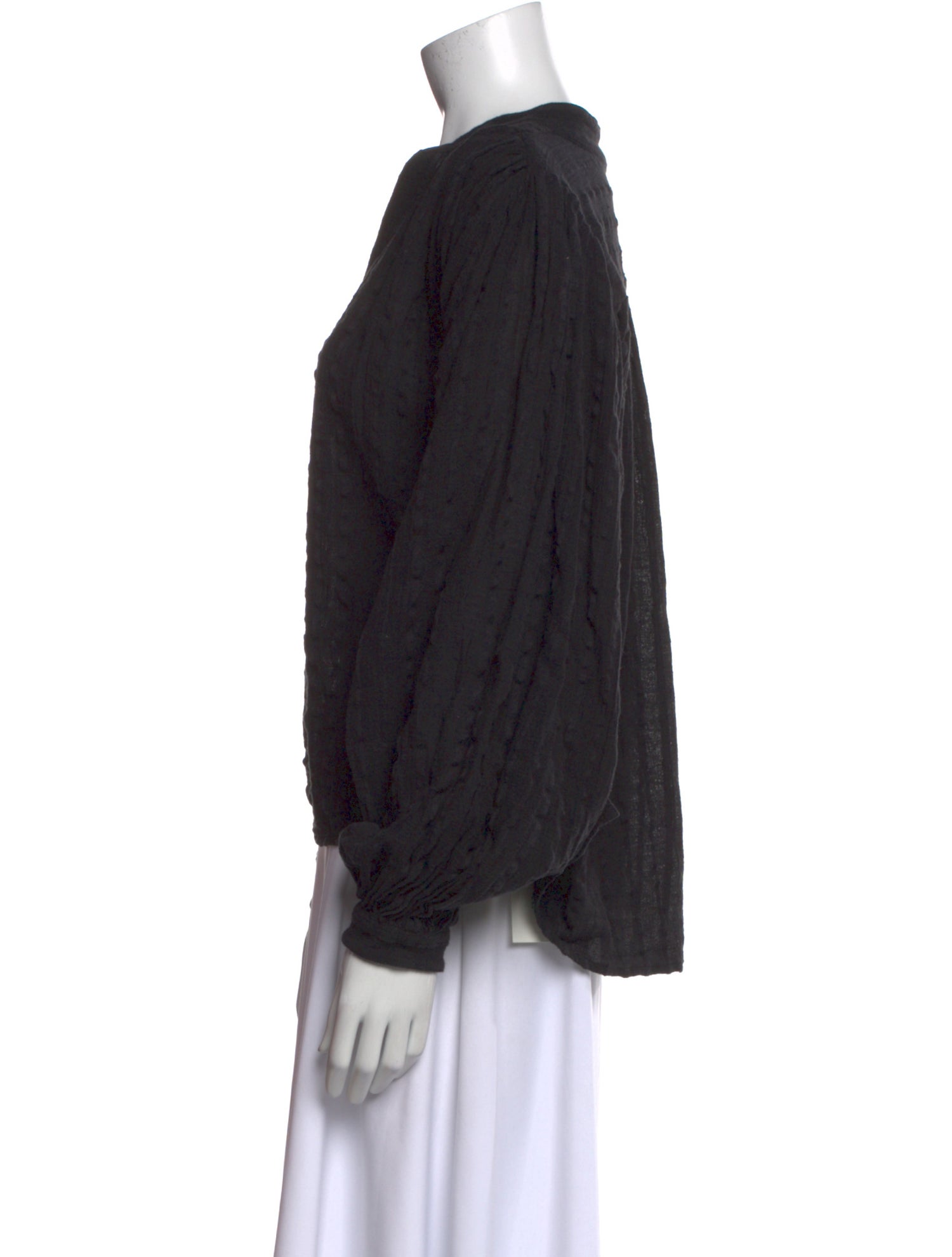 Suzie Kondi V-Neck Long Sleeve Blouse