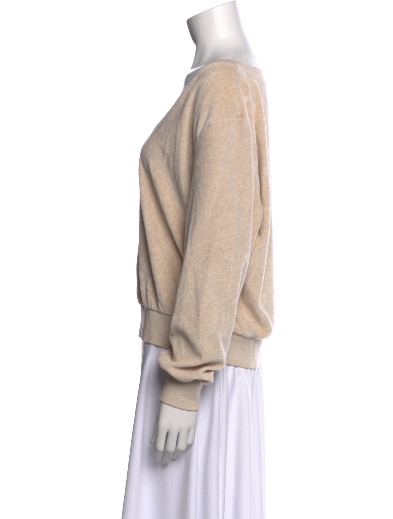 Suzie Kondi V-Neck Long Sleeve Sweatshirt