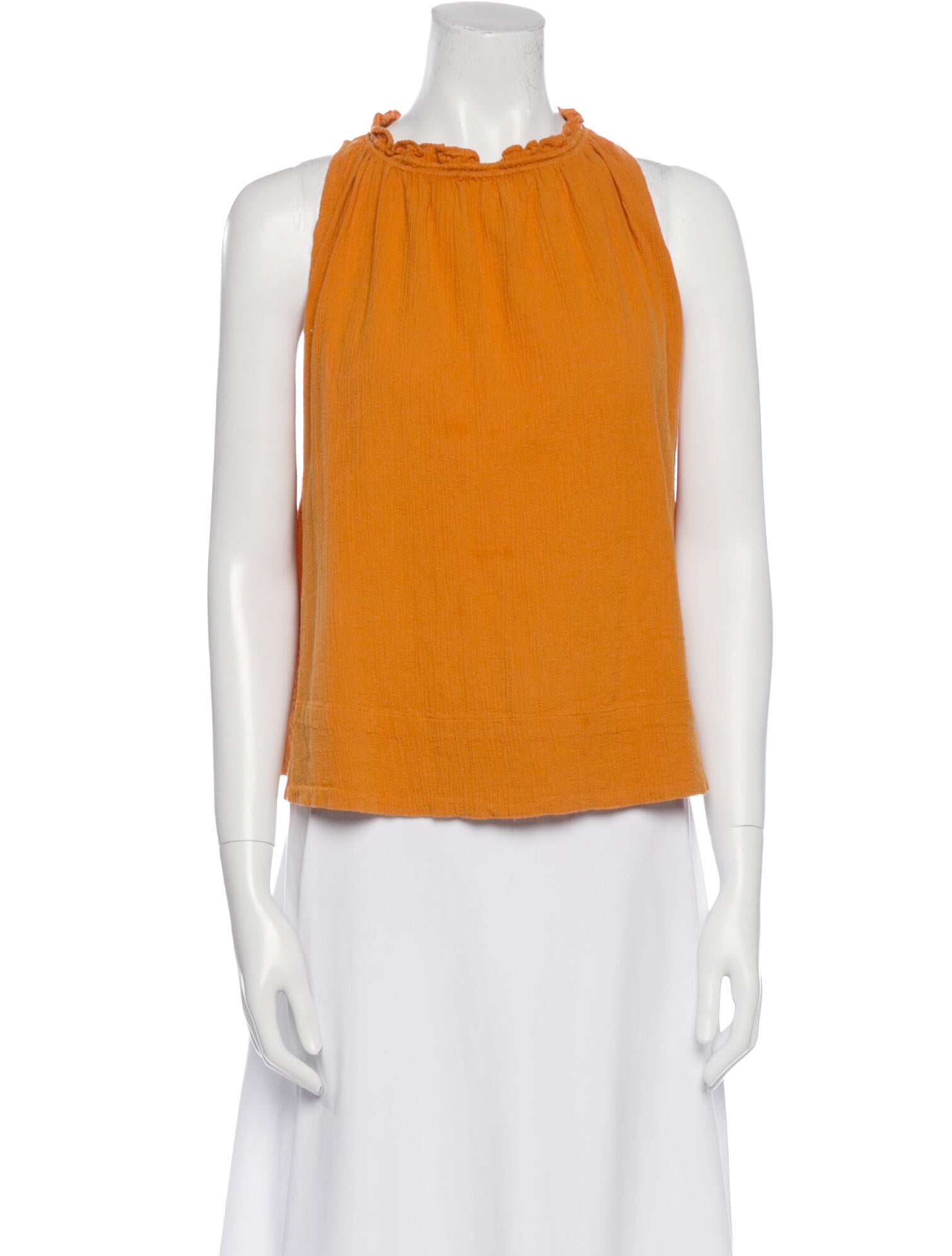 Suzie Kondi Crew Neck Sleeveless Blouse