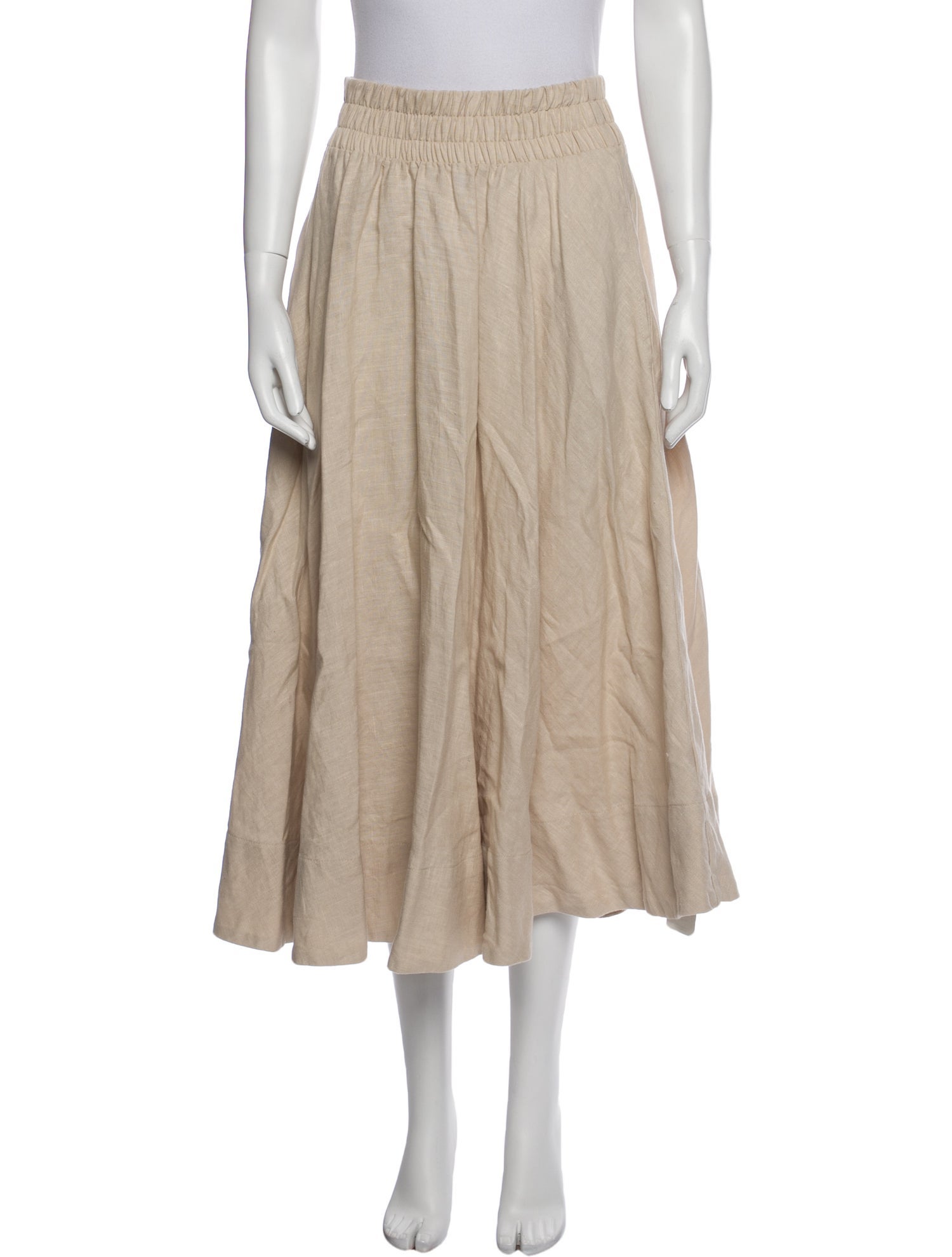 Suzie Kondi Linen Midi Length Skirt