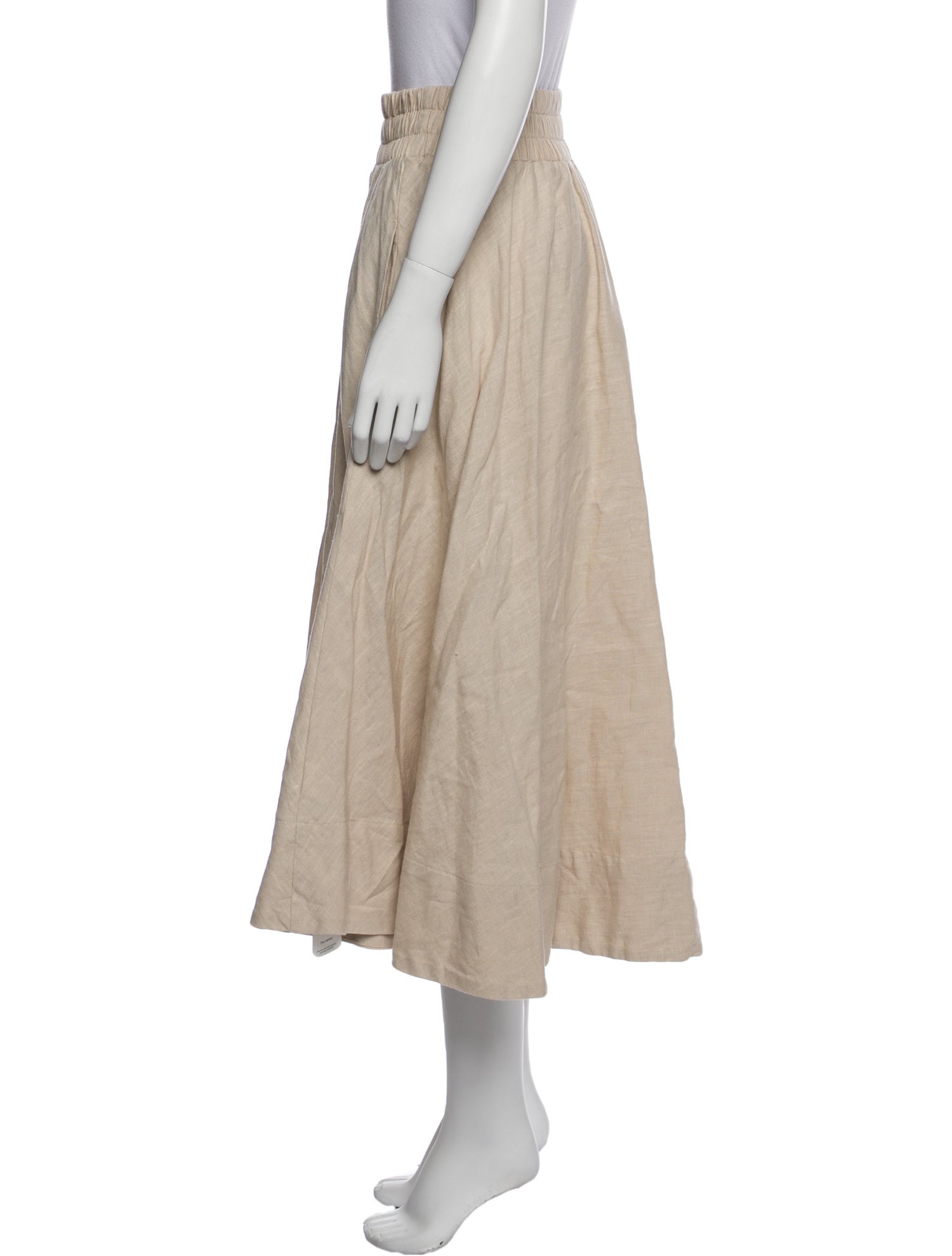 Suzie Kondi Linen Midi Length Skirt