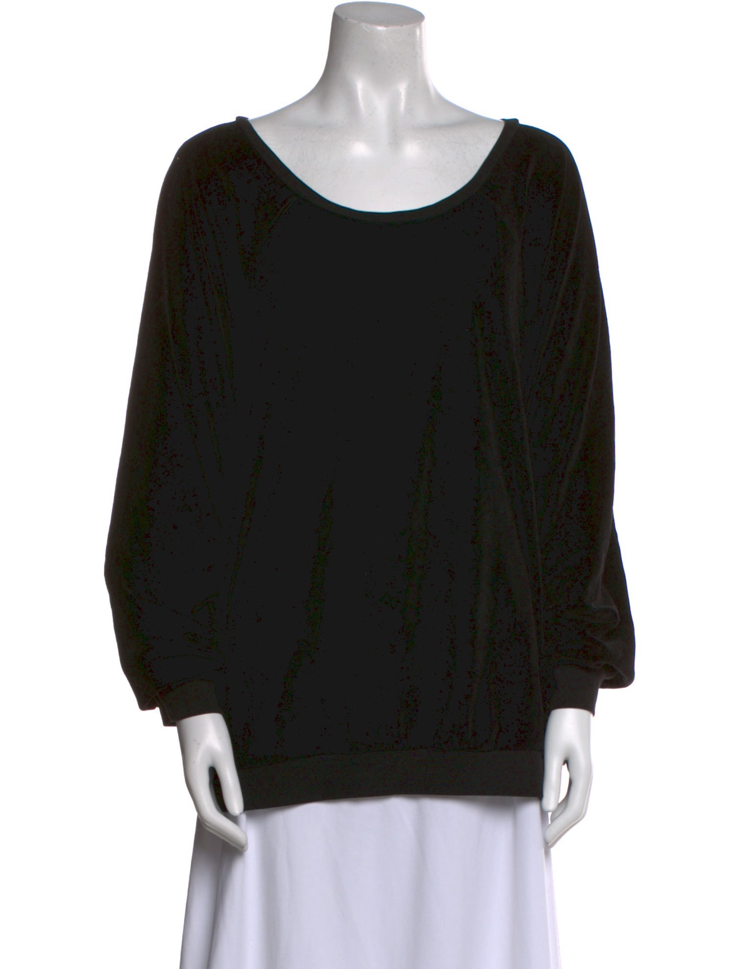 Suzie Kondi Scoop Neck Long Sleeve Sweatshirt