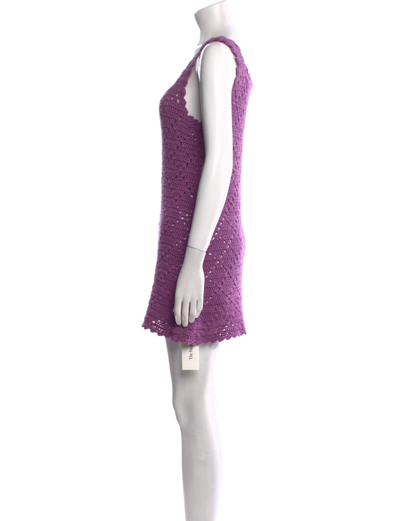 Suzie Kondi Square Neckline Mini Dress