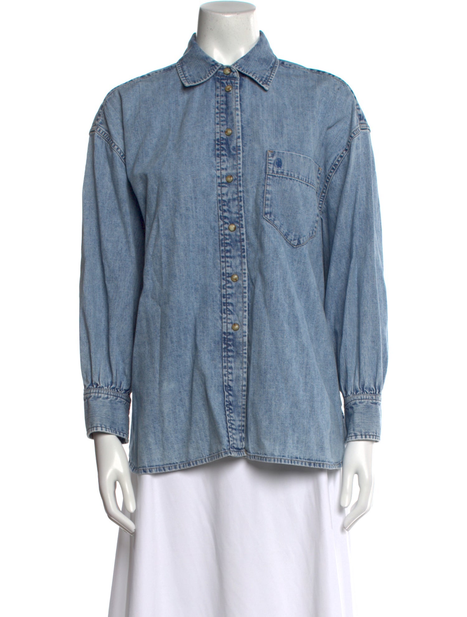 Suzie Kondi Long Sleeve Button-Up Top