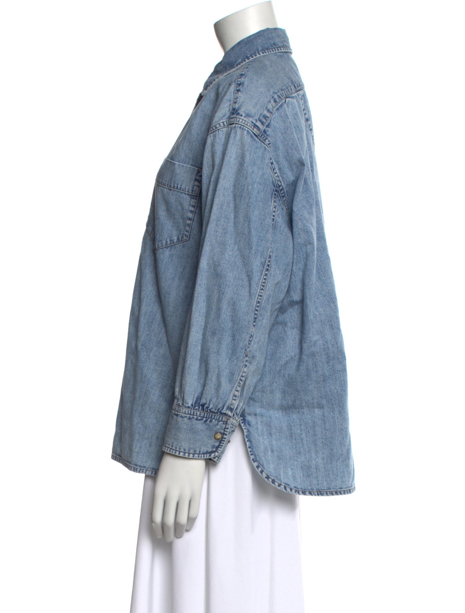 Suzie Kondi Long Sleeve Button-Up Top