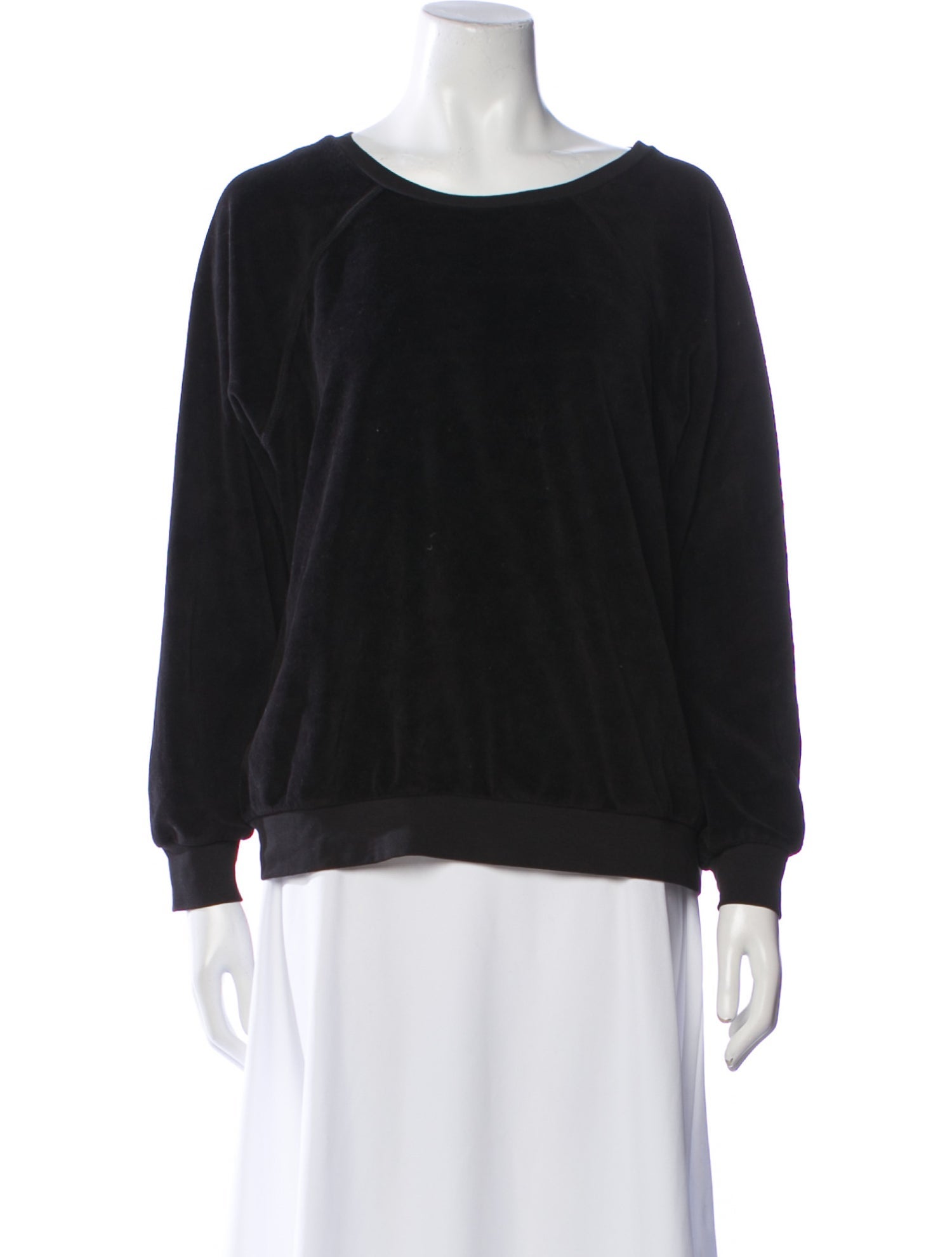 Suzie Kondi Scoop Neck Long Sleeve Sweatshirt