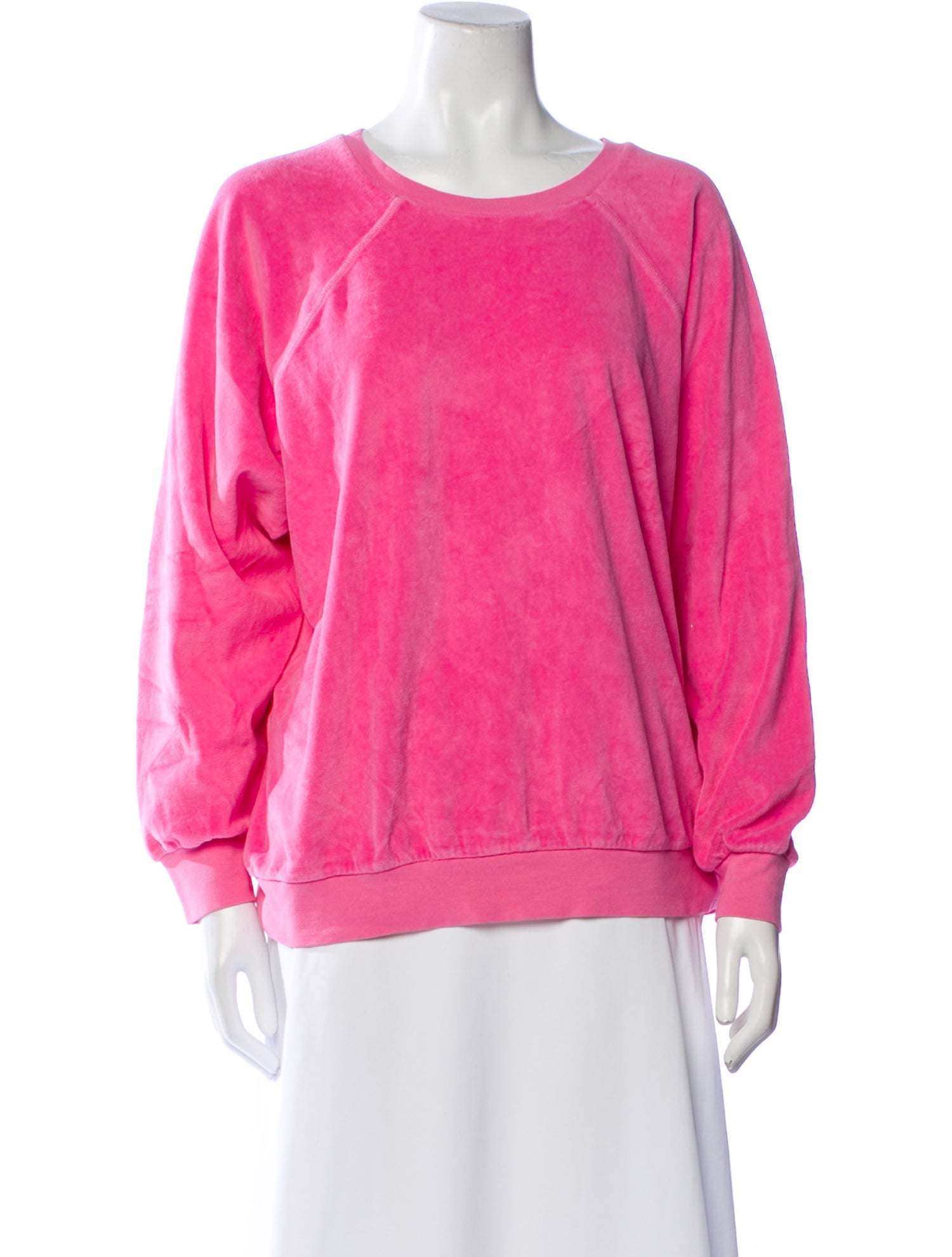 Suzie Kondi Scoop Neck Long Sleeve Sweatshirt w/ Tags