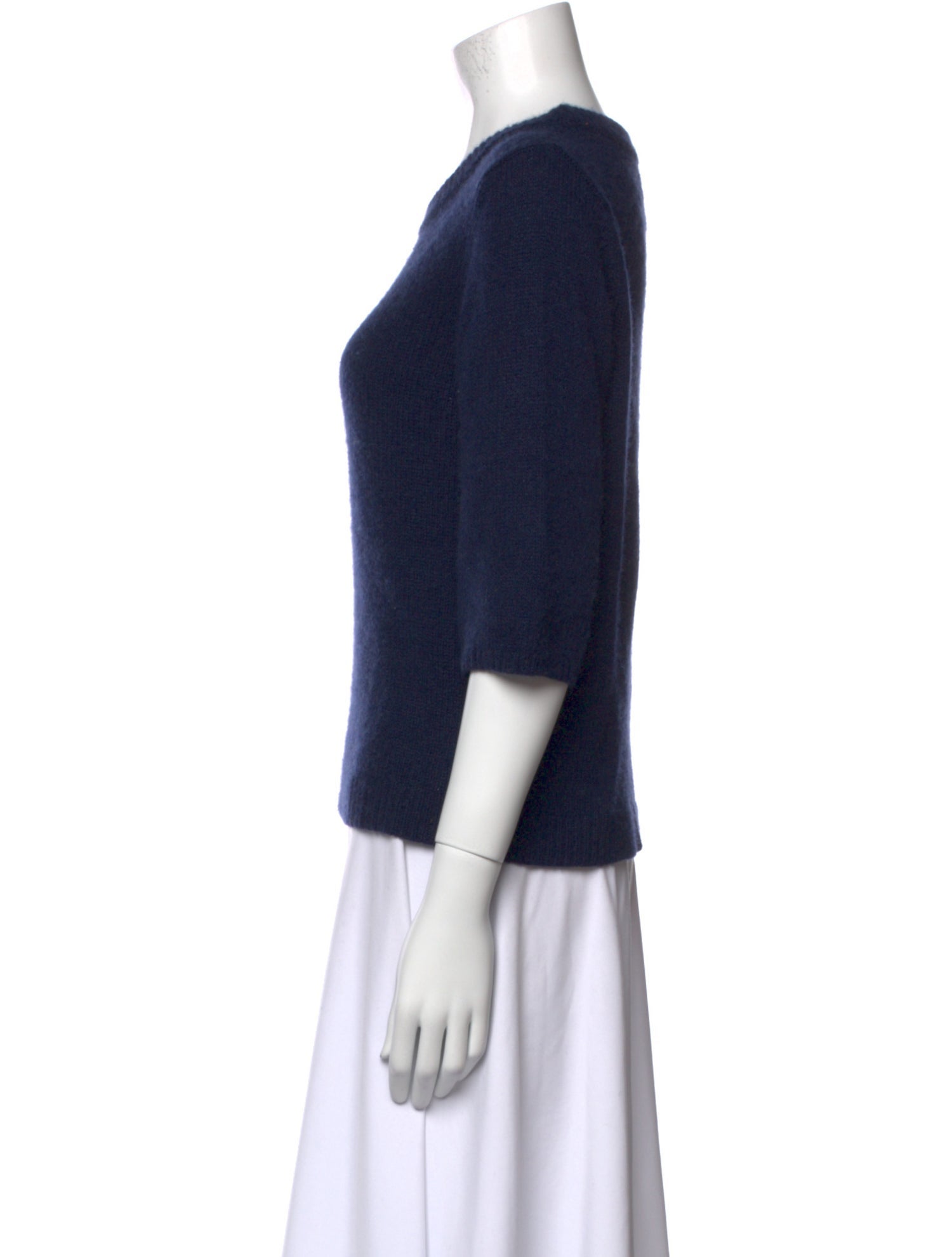 Suzie Kondi Cashmere Scoop Neck Sweater