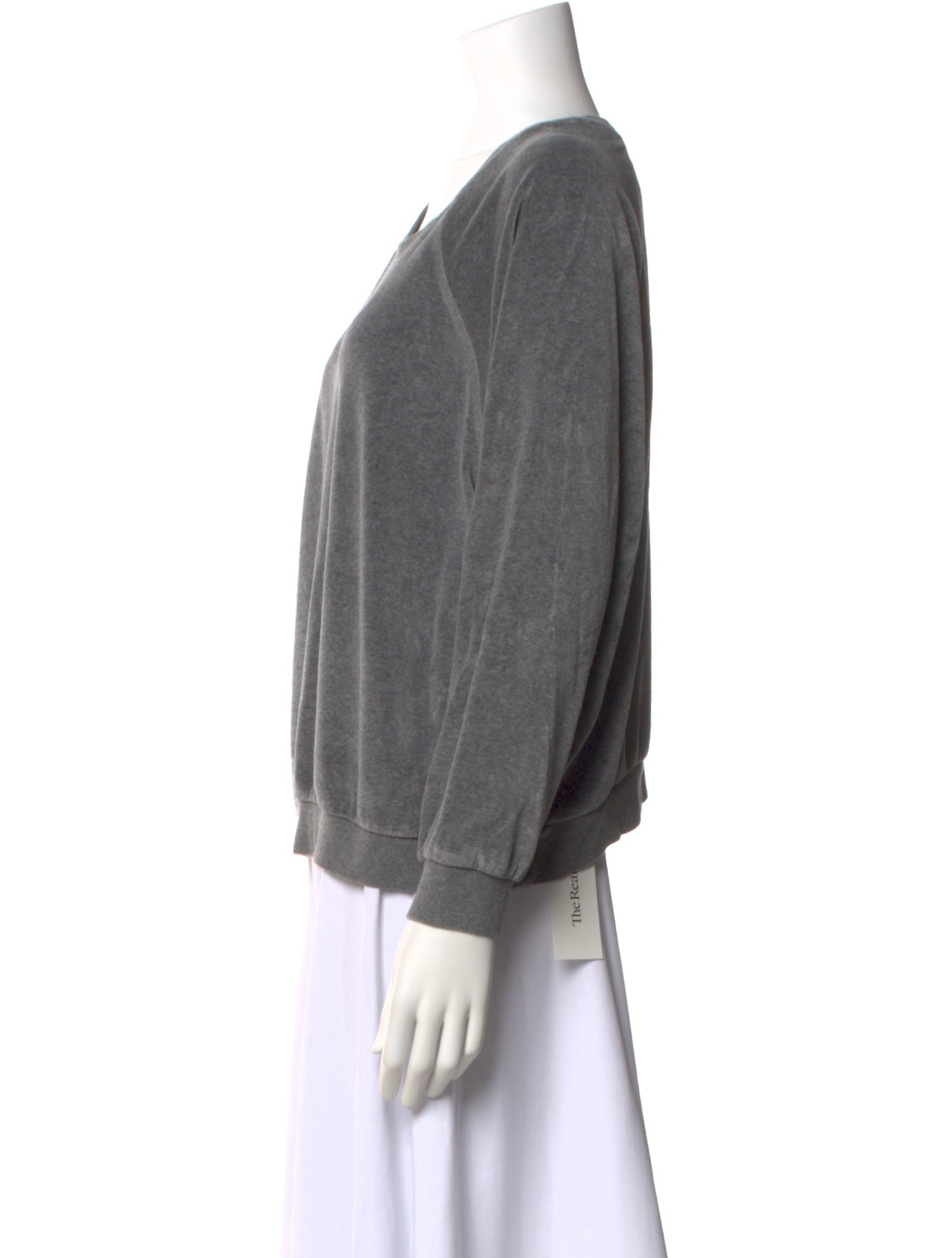 Suzie Kondi Scoop Neck Long Sleeve Sweatshirt