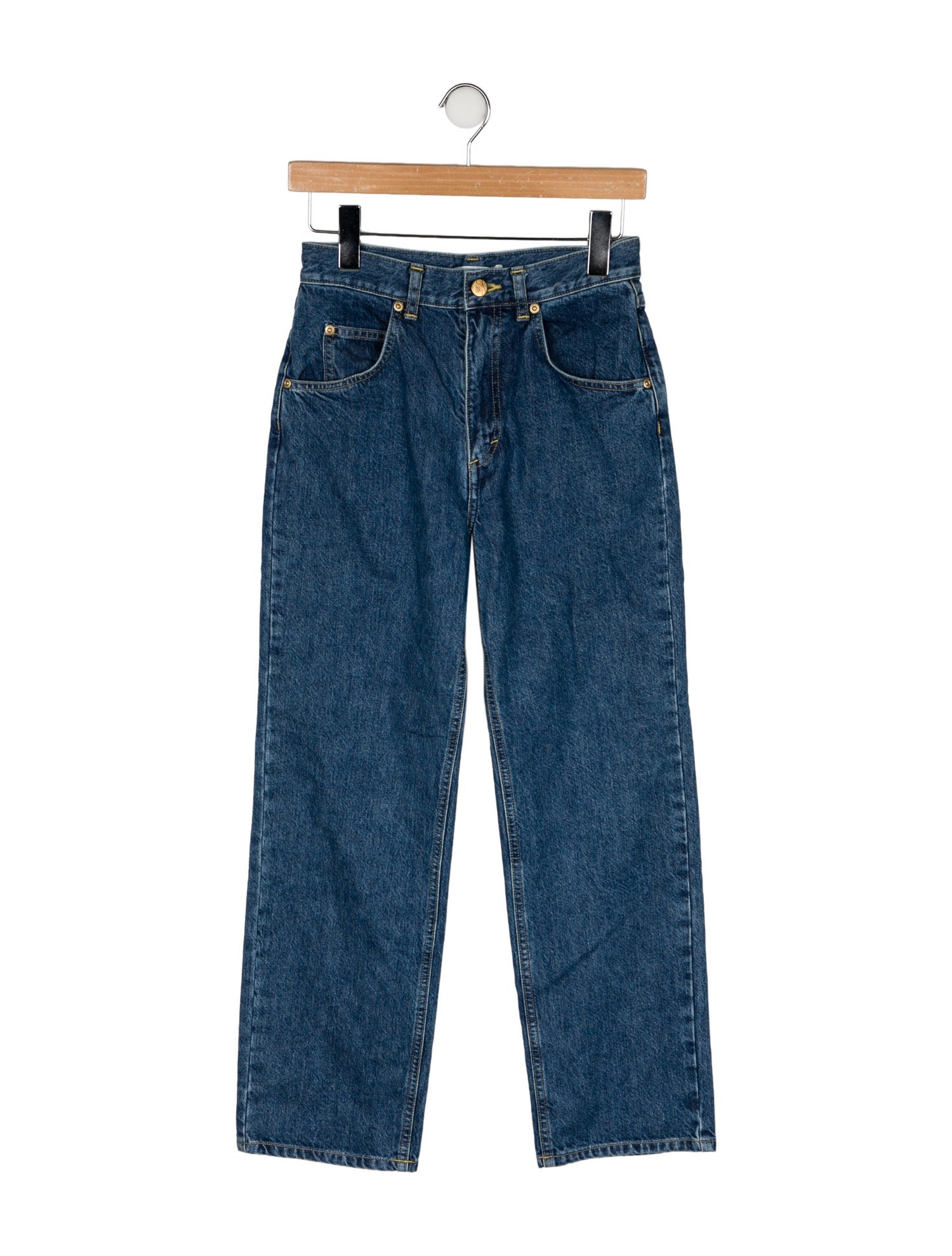 Suzie Kondi Mid-Rise Straight Leg Jeans w/ Tags