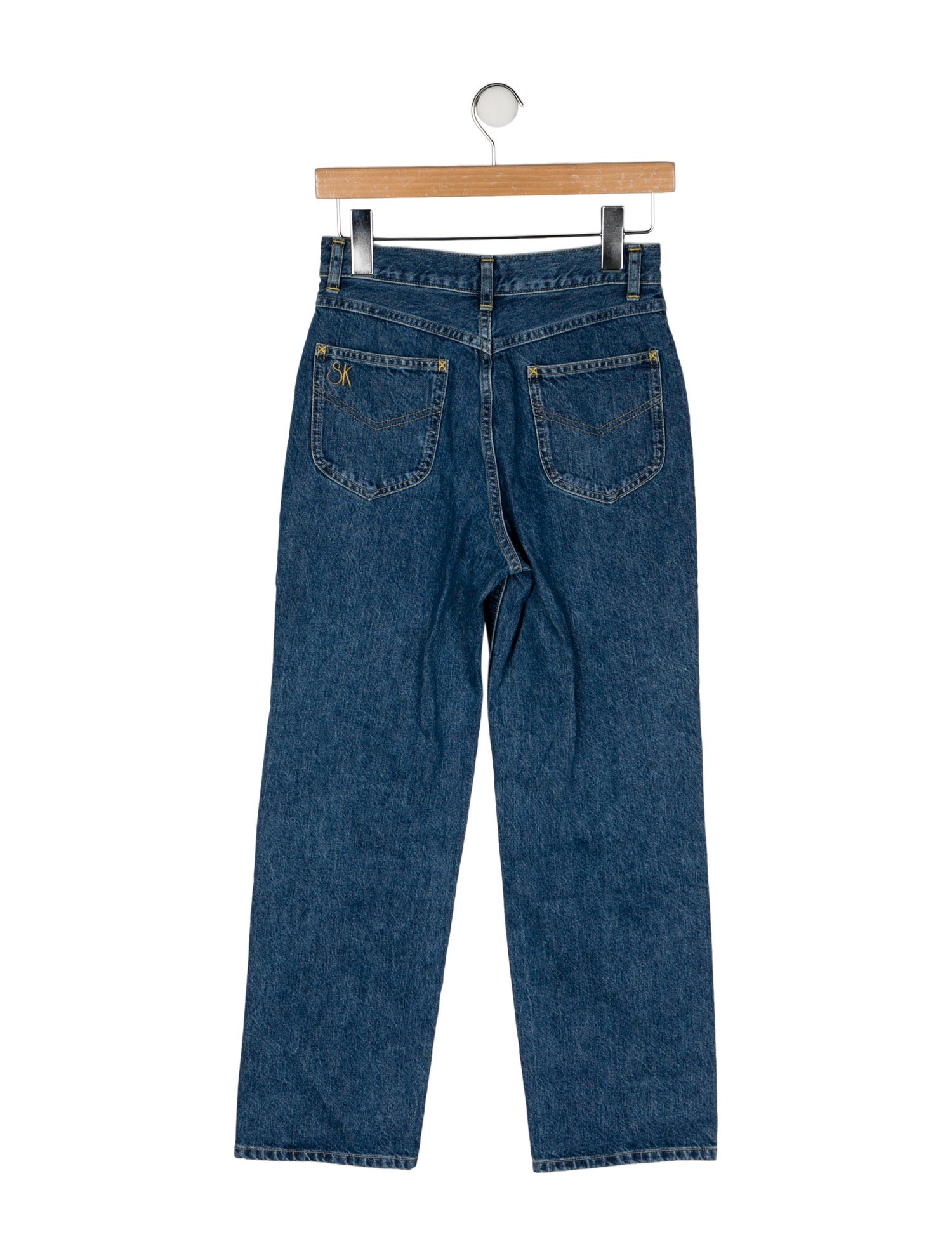 Suzie Kondi Mid-Rise Straight Leg Jeans w/ Tags