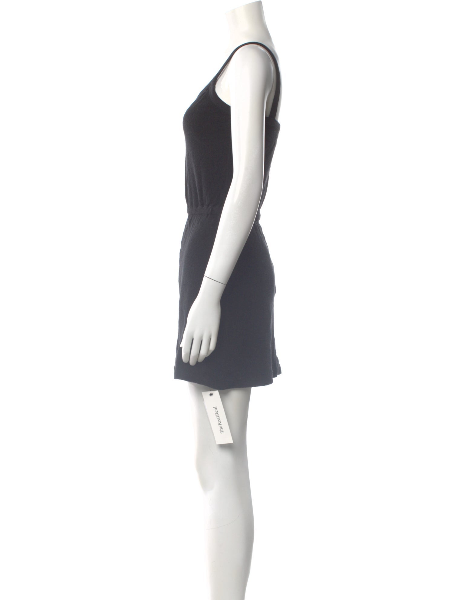 Suzie Kondi Scoop Neck Mini Dress