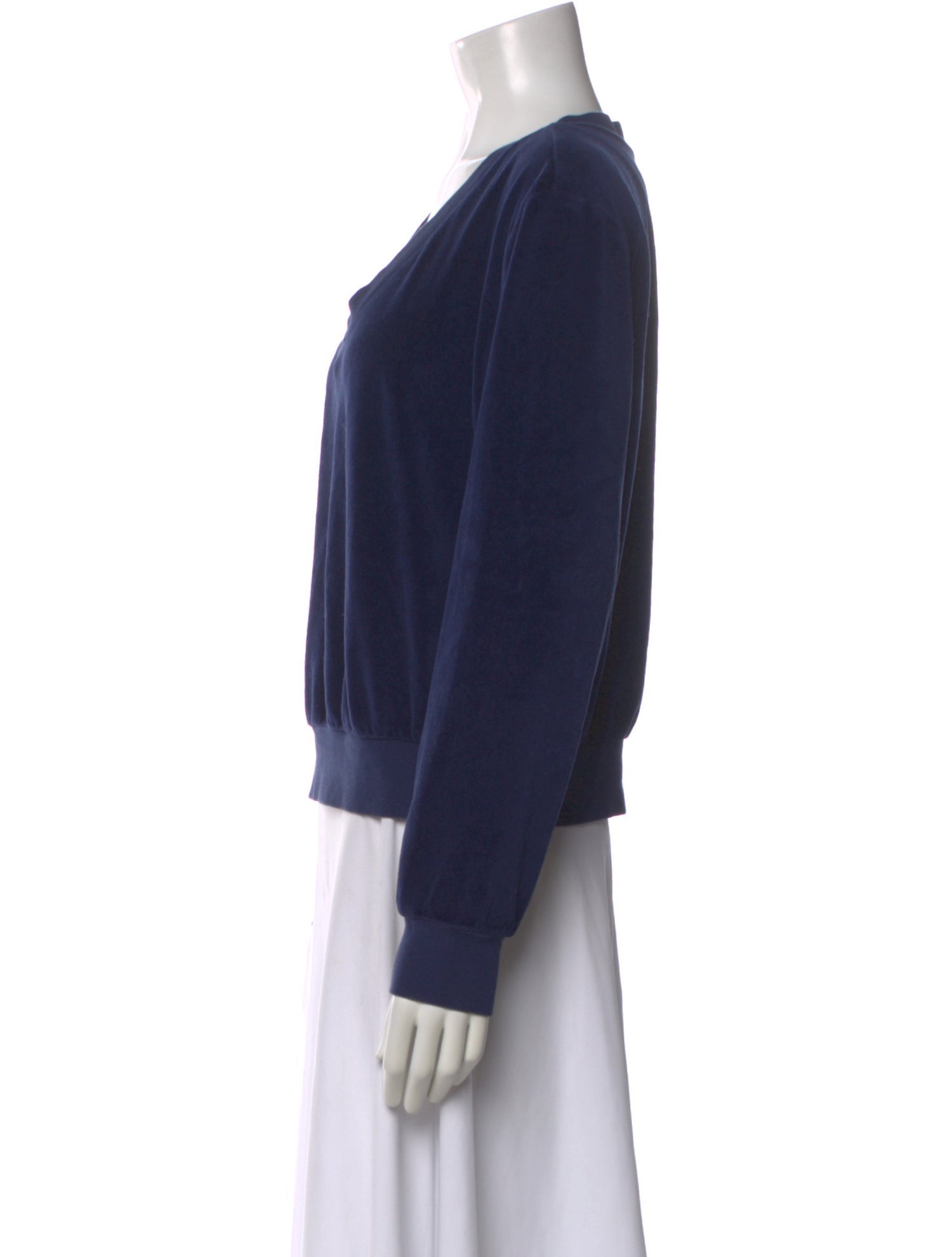 Suzie Kondi V-Neck Long Sleeve Sweatshirt