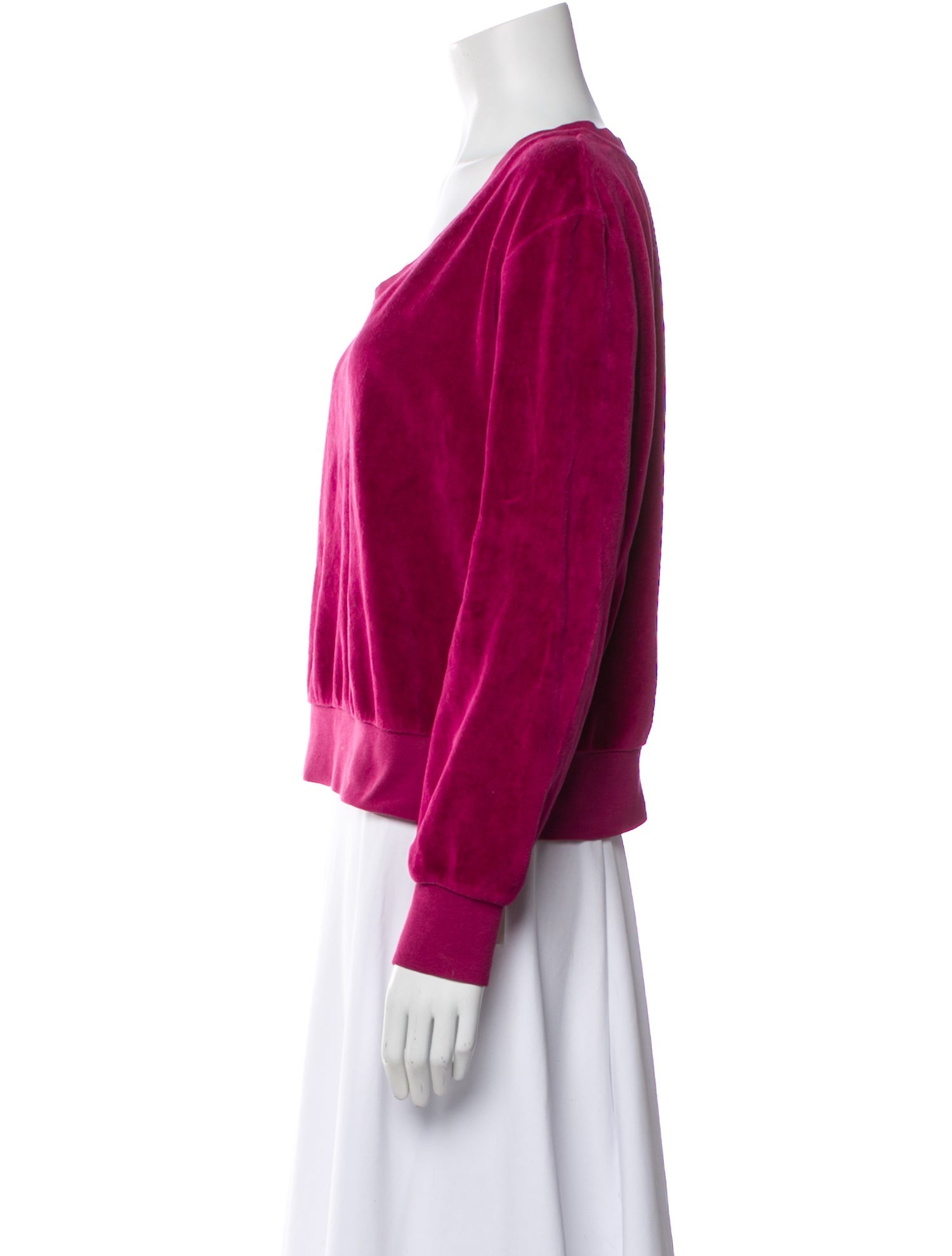 Suzie Kondi V-Neck Long Sleeve Sweatshirt