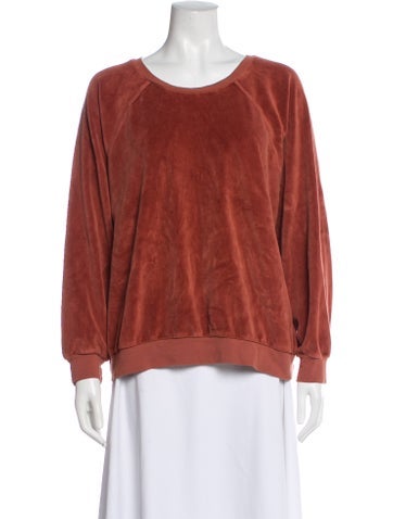 Pre-owned Suzie Kondi Crew Neck Long Sleeve Sweatshirt In Neutral