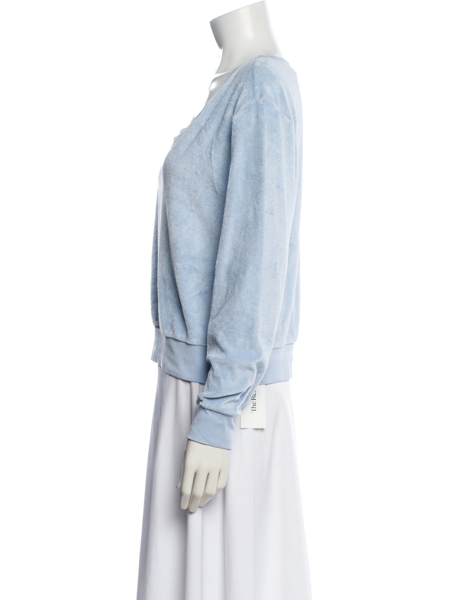 Suzie Kondi V-Neck Long Sleeve Sweatshirt