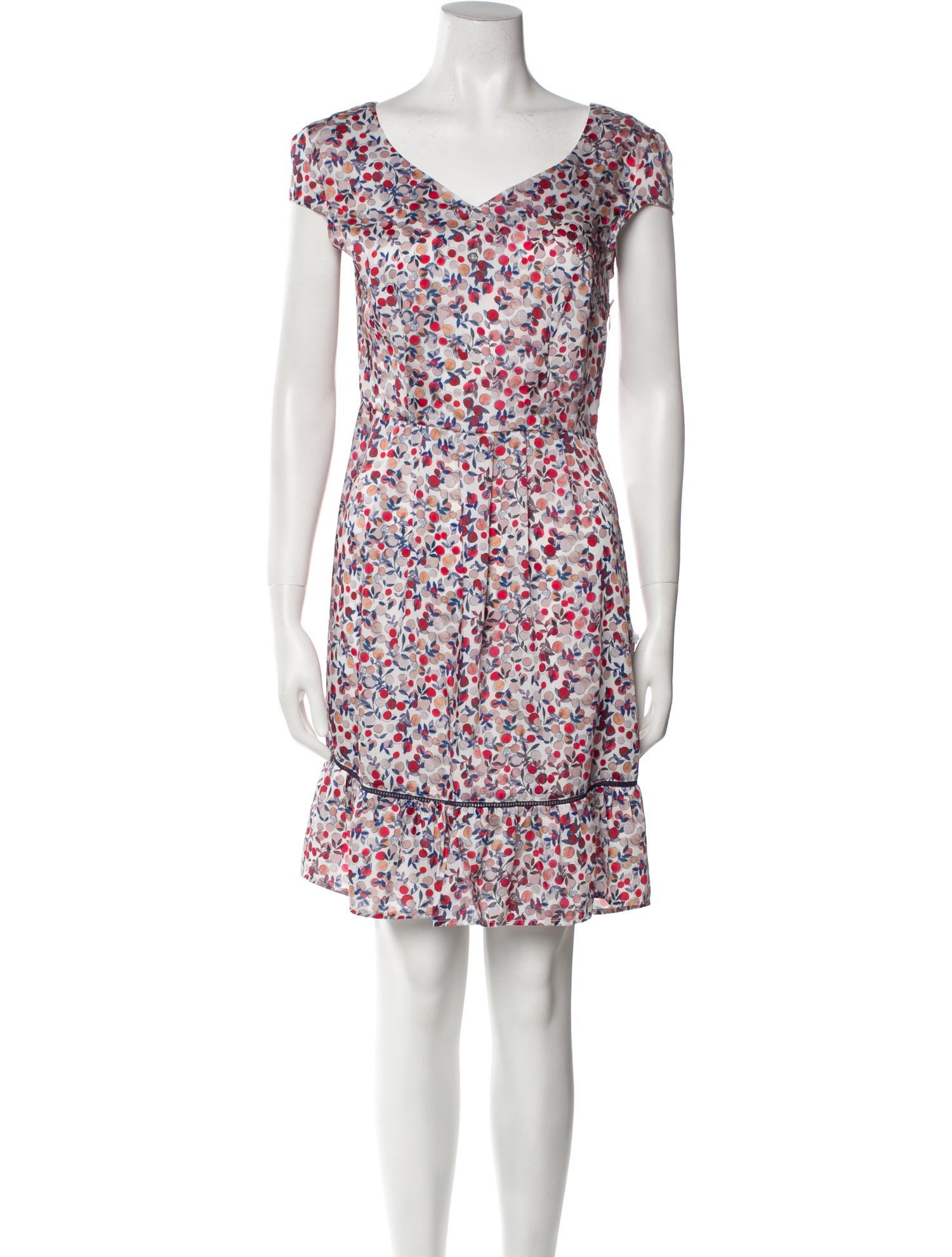 KOOKAI Striped Faux Fur Coat