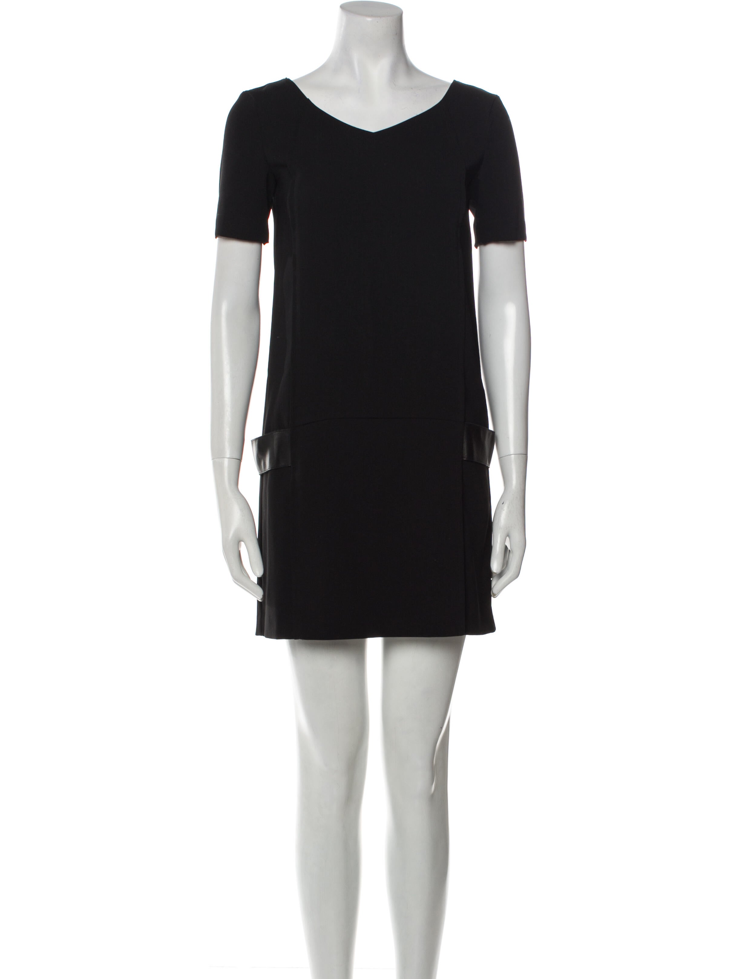 The Kooples Scoop Neck Mini Dress