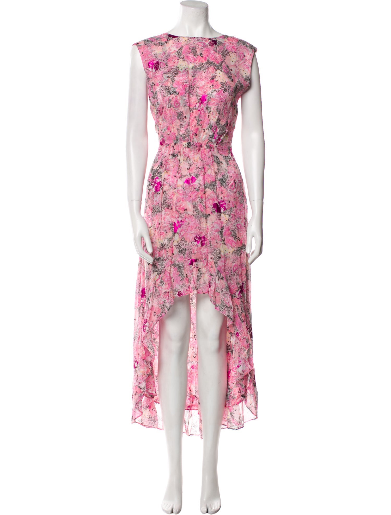 The Kooples Floral Print Long Dress w/ Tags