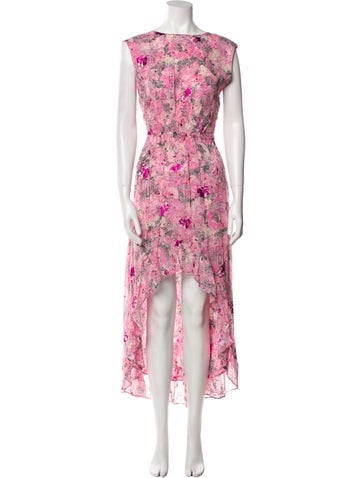 The Kooples Dresses Floral Print Long Dress Us4, Fr36 | S