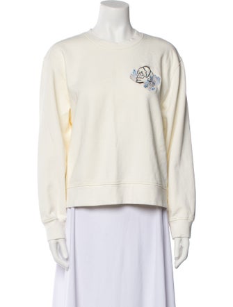 The Kooples Graphic Print Crew Neck Sweatshirt