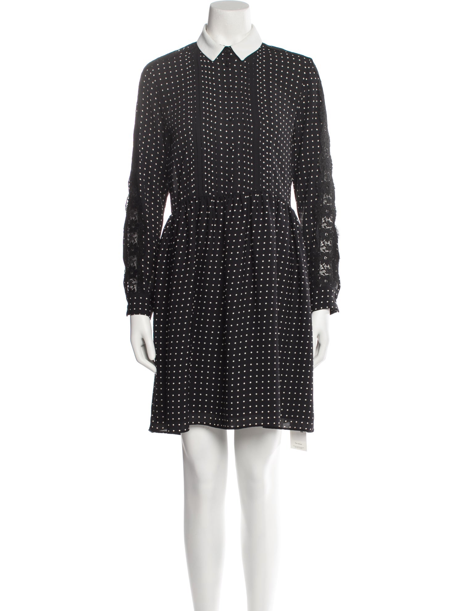The Kooples Polka Dot Print Mini Dress