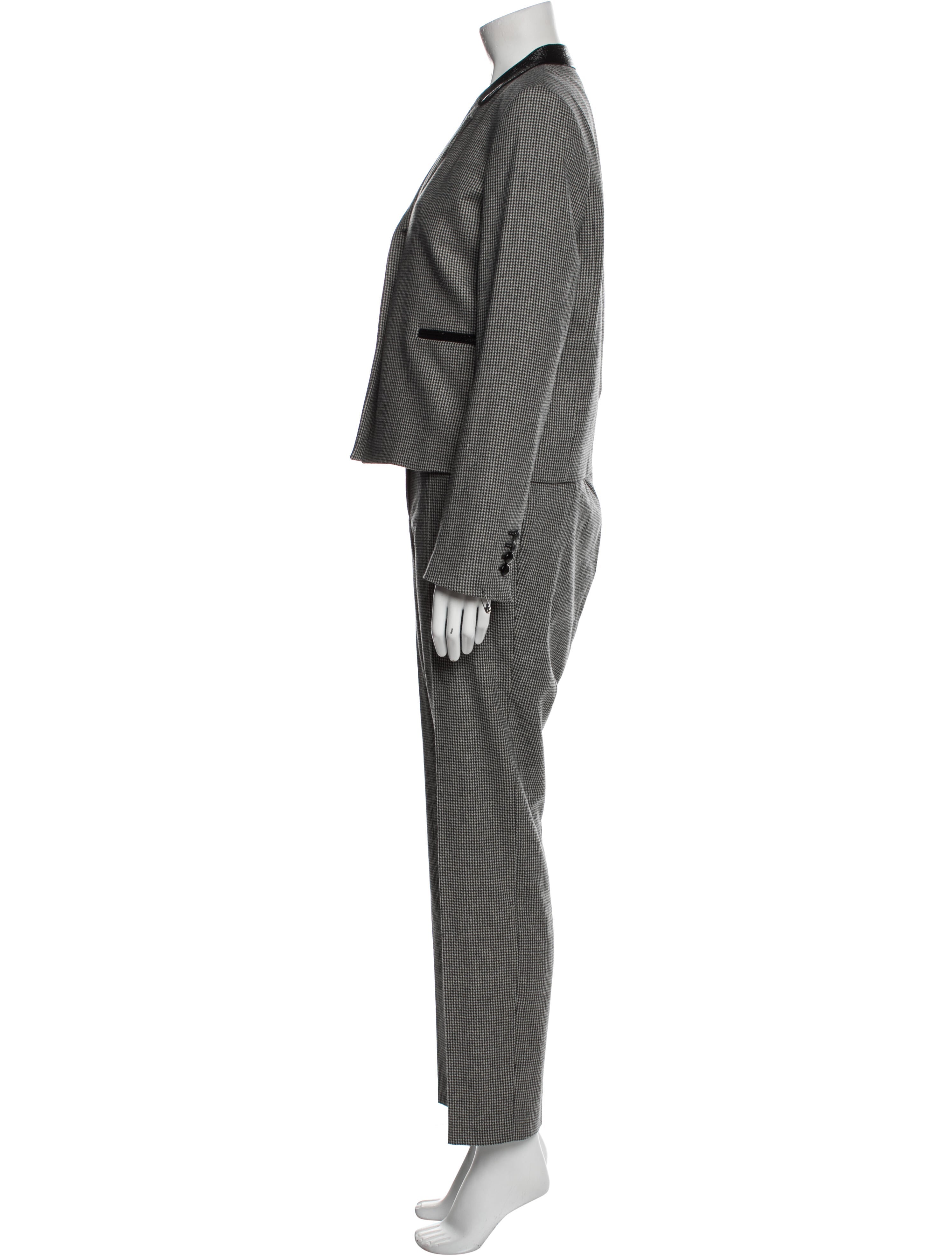 The Kooples Houndstooth Print Pantsuit