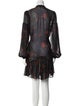 The Kooples Floral Print Knee-Length Dress