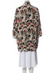 The Kooples Floral Print Peacoat