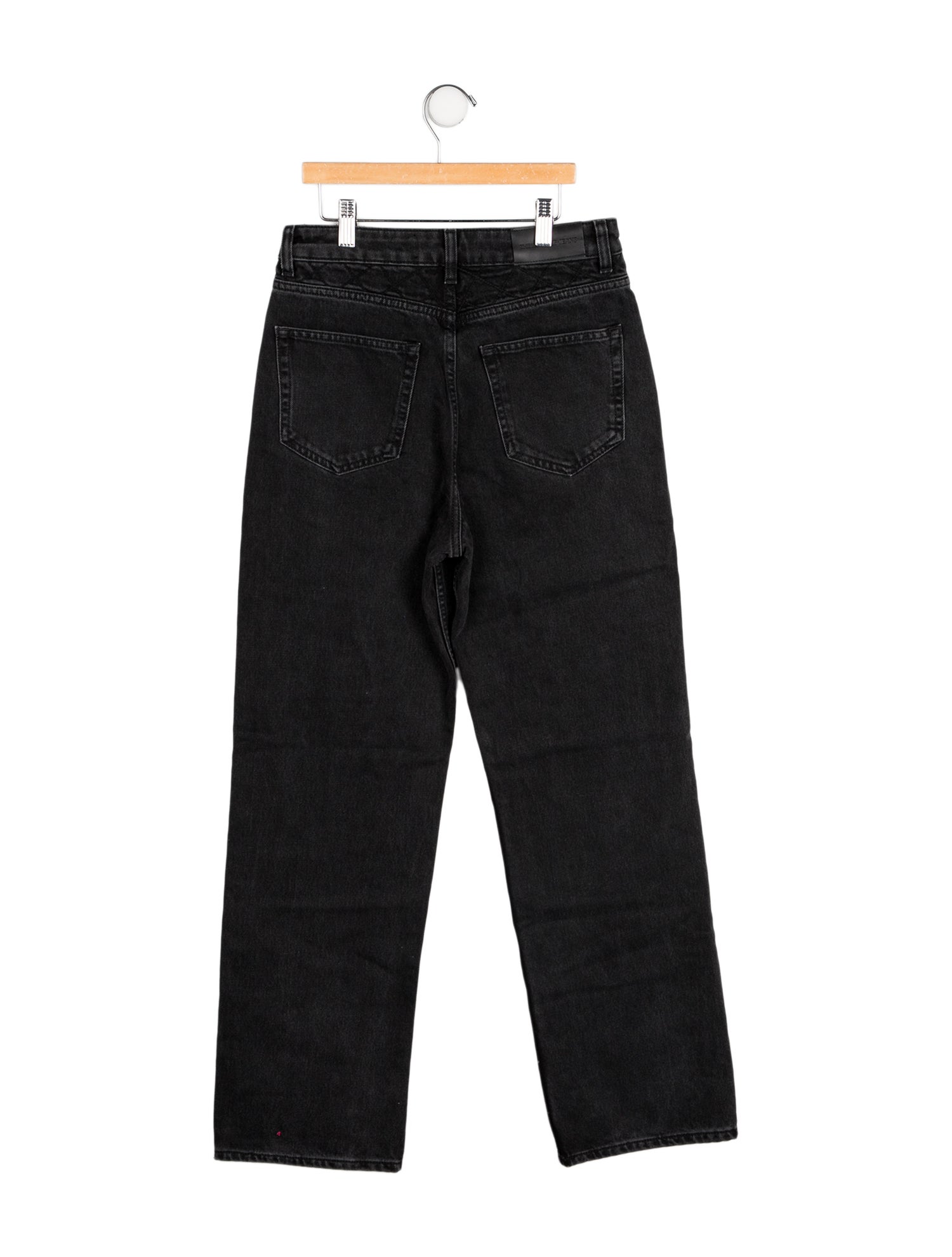 The Kooples High-Rise Straight Leg Jeans
